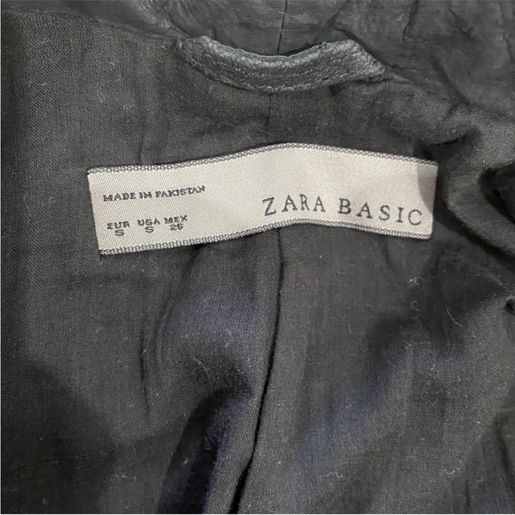 Zara genuine leather blazer - Picture 5 of 10